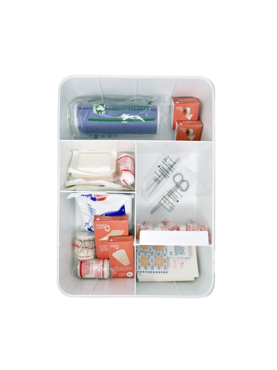 TQ Botiquín Armario - Kit de 35 piezas para primeros auxilios