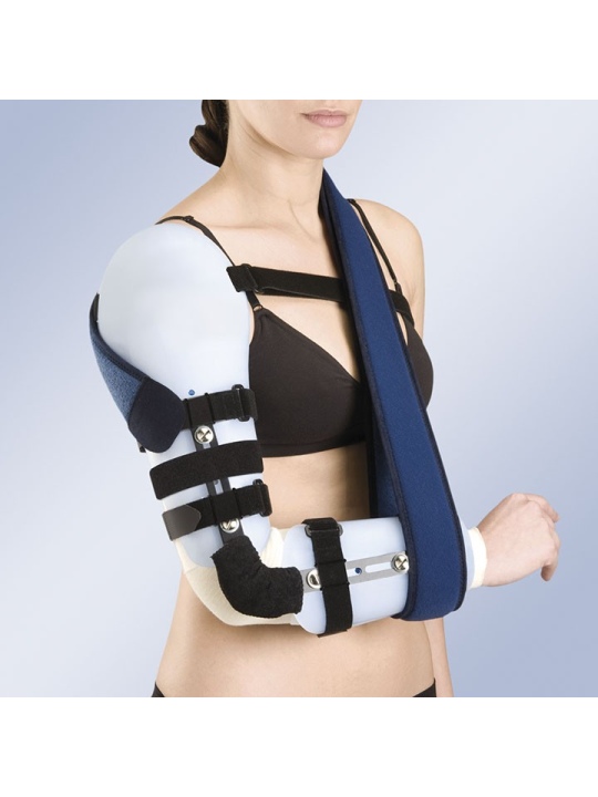 Ortesis de codo articulado de brazo y antebrazo en termoplástico Orliman (TP-6300)