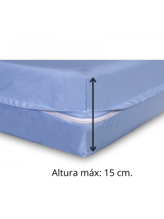 Protector de colchon impermeable para colchones de 150 cm x 190/200 cm  impermeble. Funda para cama 150 cm x 190/200 cm. Funda im