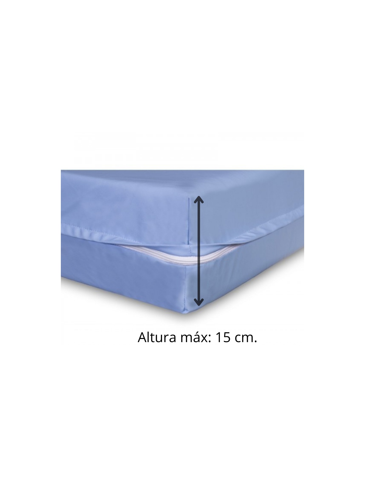 Protector de colchon impermeable para colchones de 150 cm x 190/200 cm  impermeble. Funda para cama 150 cm x 190/200 cm. Funda im