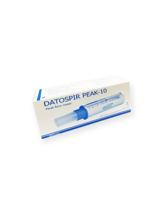 Caja Medidor de flujo respiratorio DATOSPIR PEAK-10