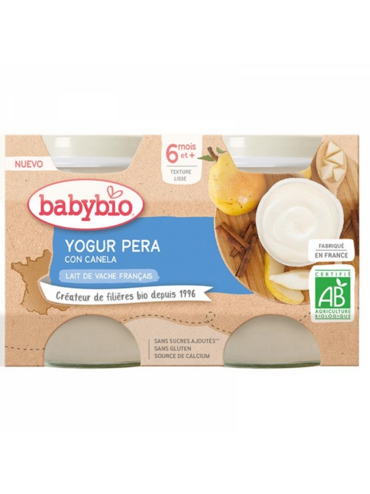 babybio yogur pera