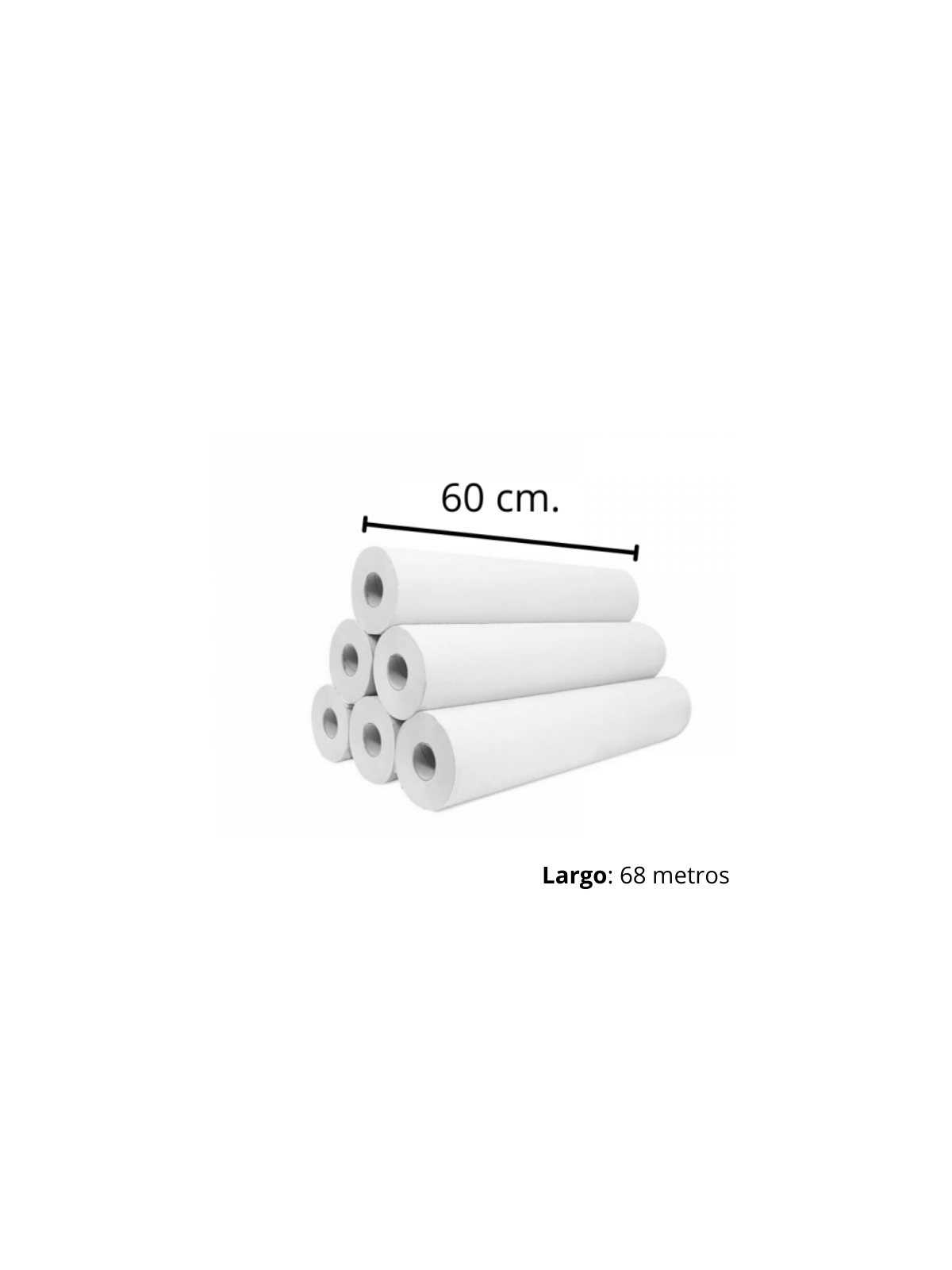 Ropa Fructífero bar Pack de 6 rollos de papel camilla doble capa (50cm. x 80 M.) | Gerc...