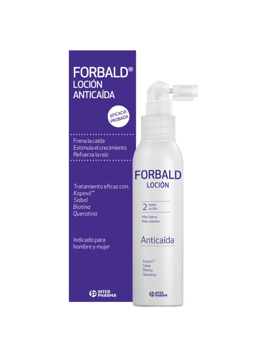 Loción anticaída Forbald 250 ml.