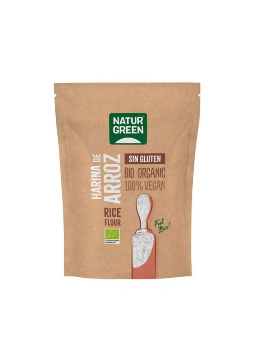 NaturGreen Harina de arroz ecológica 500 gr
