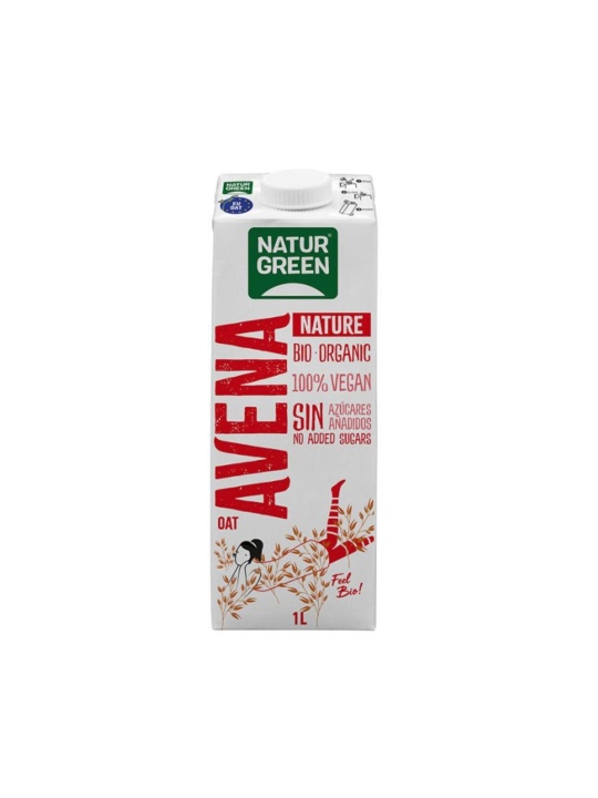 NaturGreen Bebida de Avena Nature Bio 1 L