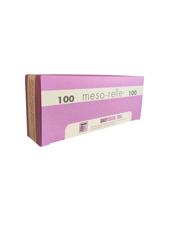 Agujas mesoterapia 32G. 0,23x4 mm