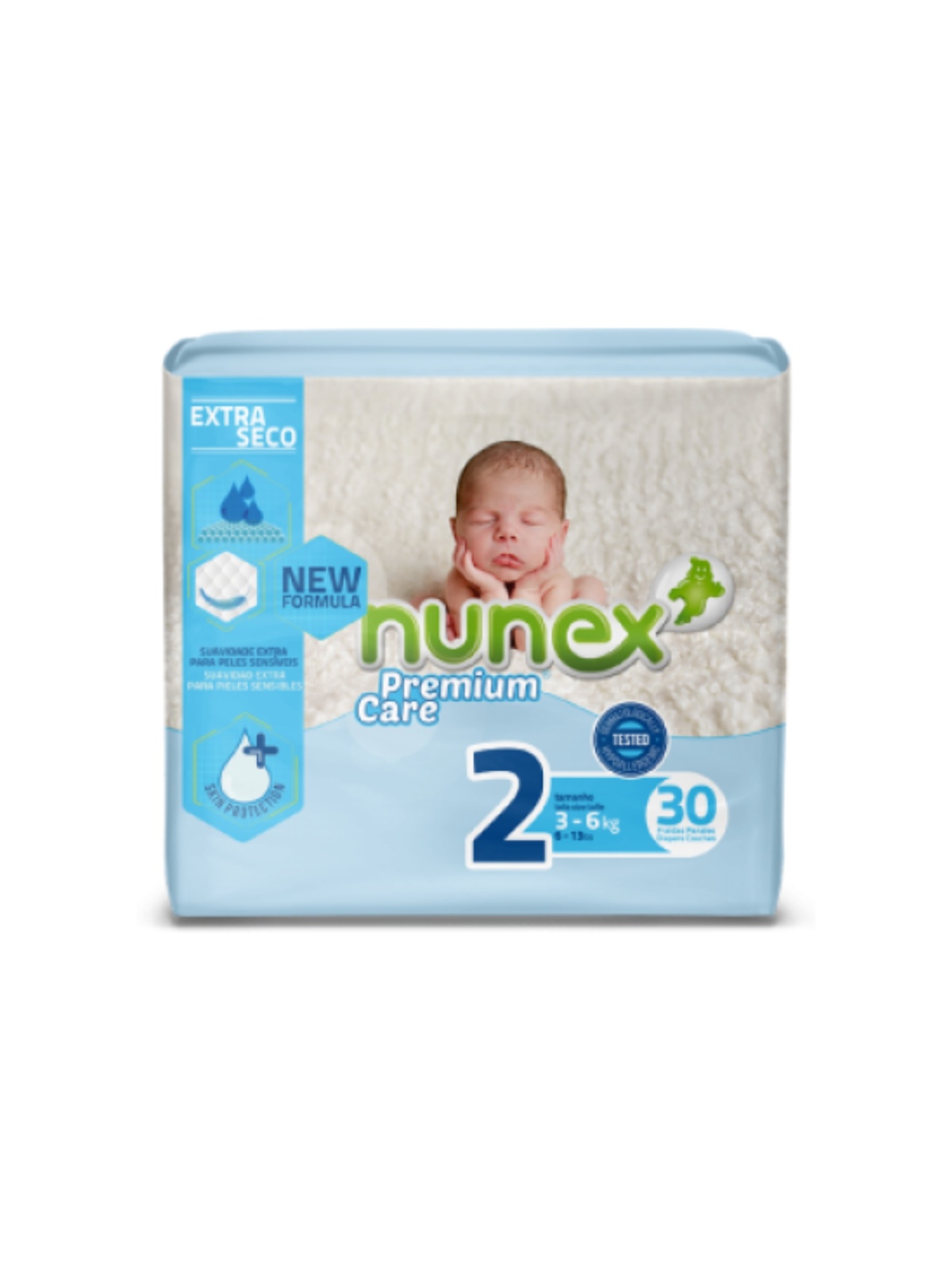  Toallitas naturales para bebé, sensibles, 3 paquetes de 56 (168  unidades) : Bebés