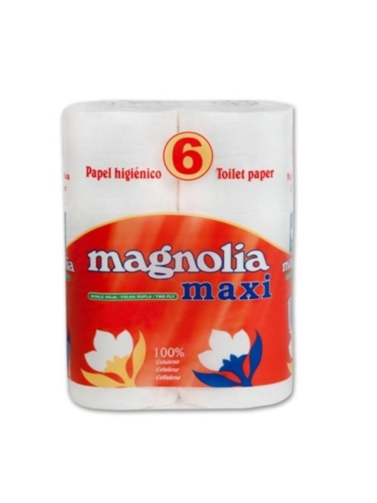 Papel higiénico Magnolia maxi 6 rollos