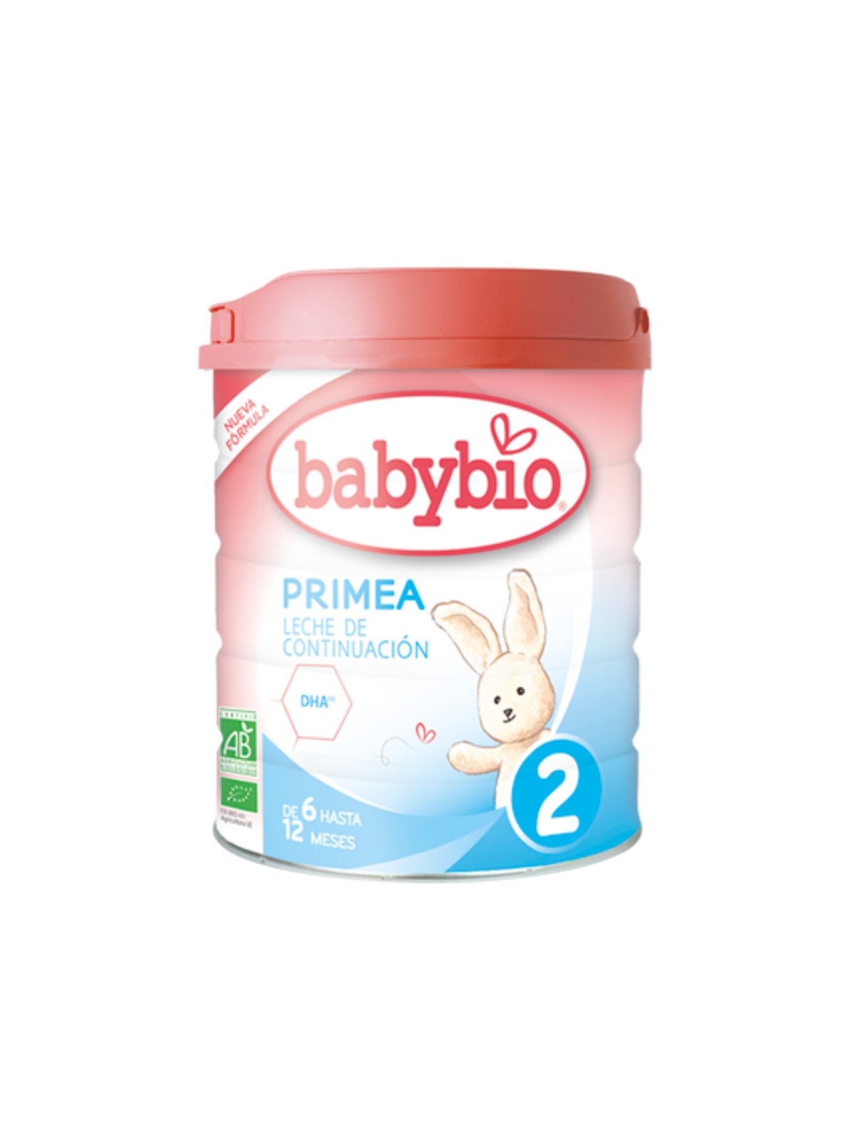 Leche infantil de vaca BIO PRIMEA 2 Continuación BabyBio 800g