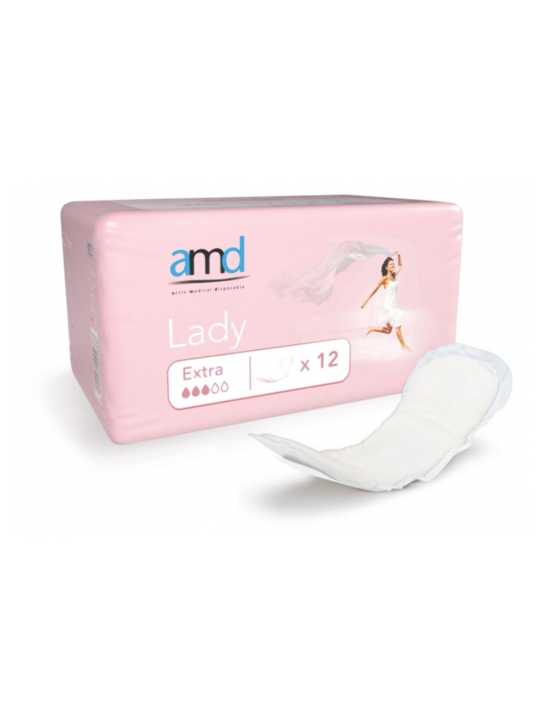 AMD Lady Compresas de incontinencia femenina Extra - 10 unds