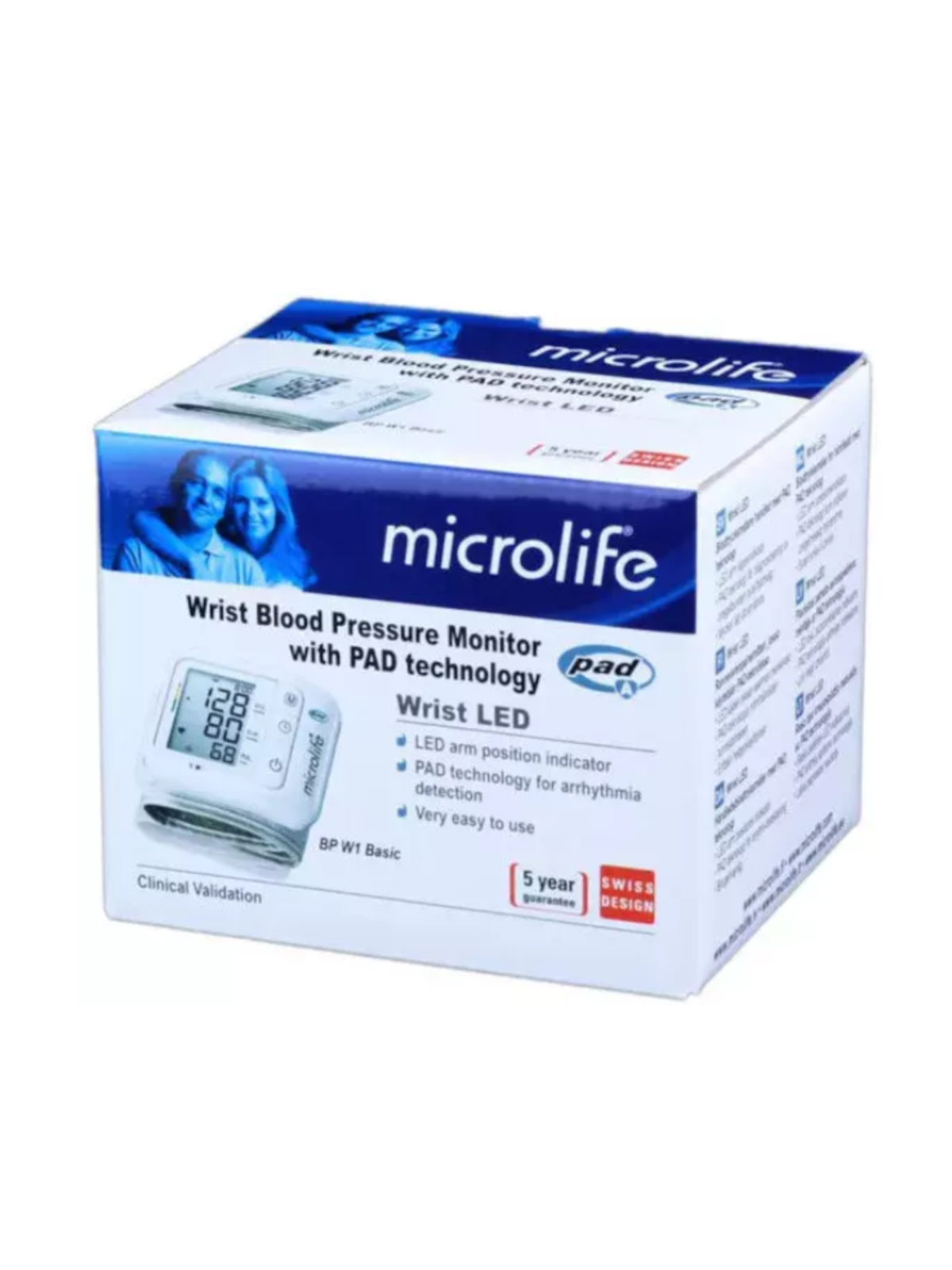 Microlife Tensiómetro digital de muñeca BP W1 Basic