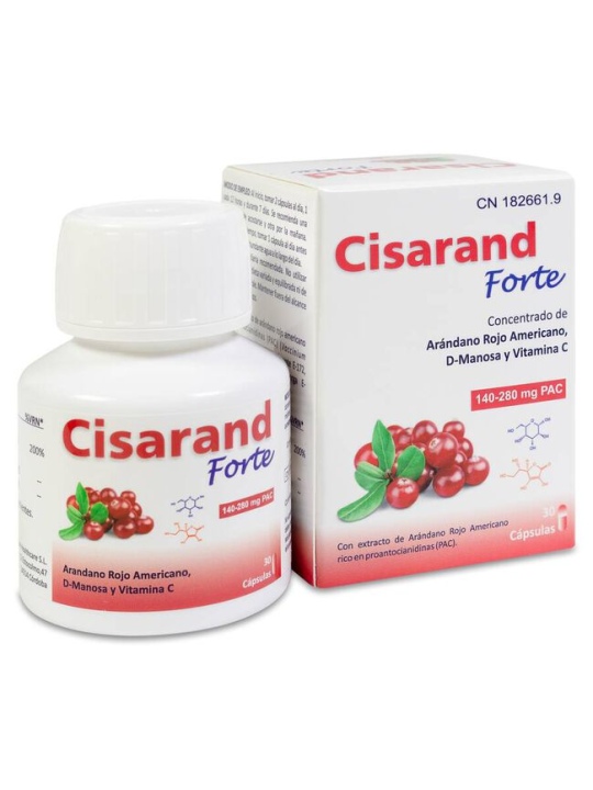 Cisarand Forte Bienestar urinario - 30 cápsulas