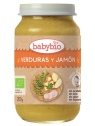 Potito de Menú Verduras Jamón Bio BabyBio 200 g