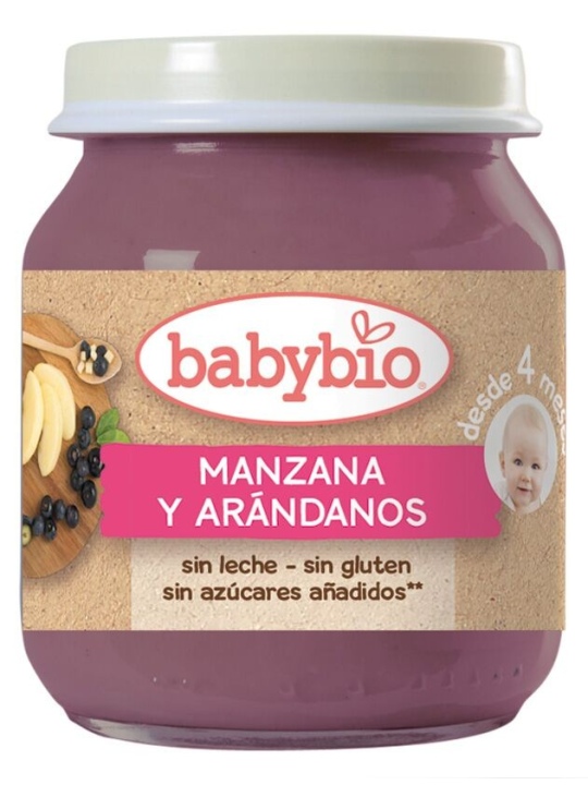 Potito de Potito Manzana Arándanos Bio BabyBio 130 g