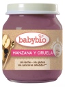 Potito de Manzana Ciruela Bio BabyBio 130 g