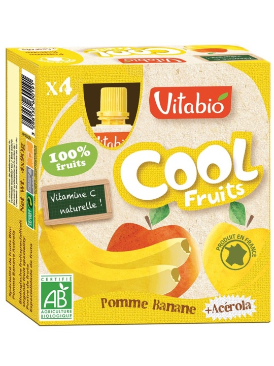 Vitabio Cool Fruits Manzana-Platano