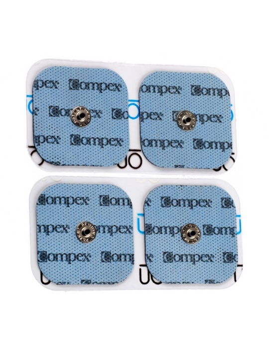 Electrodos cuadrados Compex Easy Snap