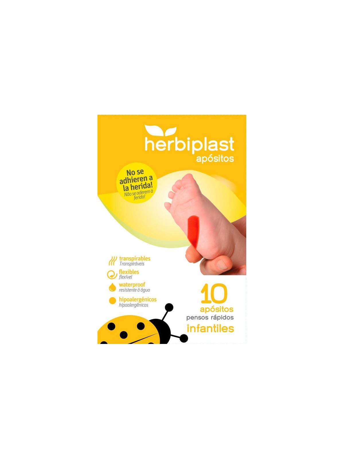 Tiritas Gel Infantil Herbi Feet Kids - Herbitas