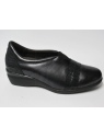 Zapato piel y licra negro - Dr. Cutillas
