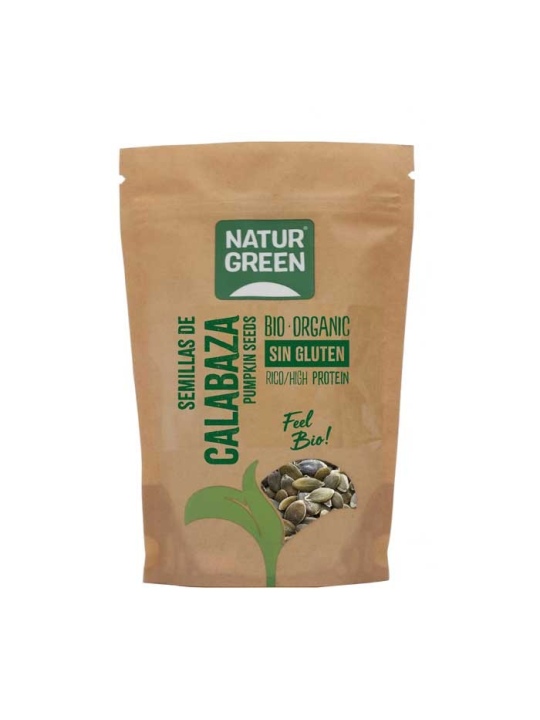 Bolsa Doypack de Semillas de Calabaza Bio Naturgreen 225 g 450 g
